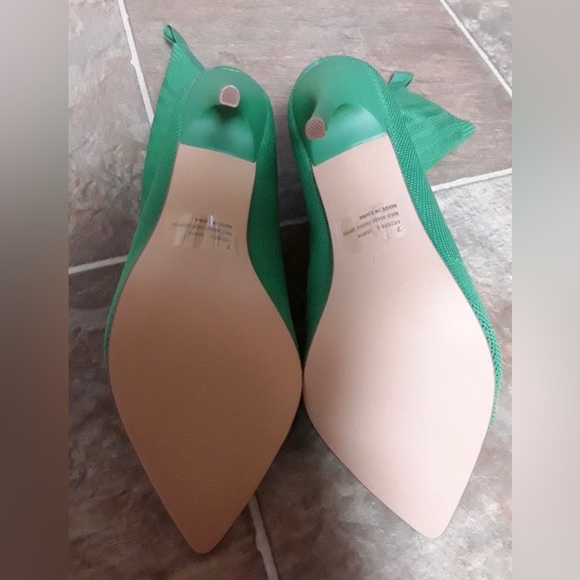 CUTE HIGH HEEL EGO SOCK BOOTIES SIZE: US 9 UK 7 EU 40 COLOR: GREEN - Picture 4 of 7